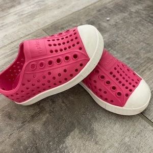 Native Pink Shoes Size 4
